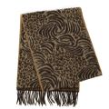 SERENITA O63 Cashmere Feel Scarf Mixed animal bronw