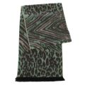 SERENITA O64 Cashmere feel scarf 94002 Abstract Mint