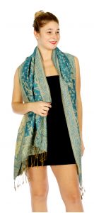serenita D32 Outlined paisley Pashmina 20 fashionunic