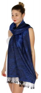 serenita D14 Symmetrical big paisley pashmina RB