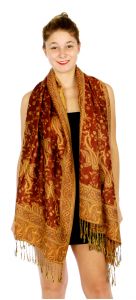 serenita D32 Outlined paisley Pashmina 06 fashionunic