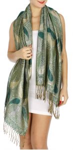 serenita D10 Lurex Paisley Pashmina 09 fashionunic