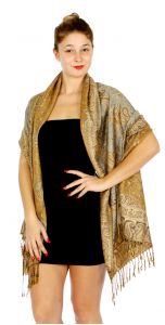 serenita D32 Outlined paisley Pashmina 04 fashionunic