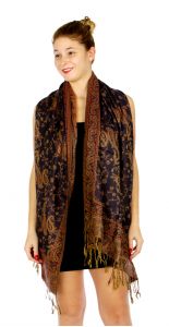 serenita D32 Outlined paisley Pashmina 19 fashionunic