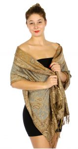 serenita D32 Outlined paisley Pashmina 04 fashionunic
