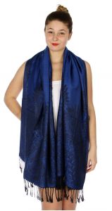 serenita D14 Symmetrical big paisley pashmina RB