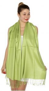 serenita D45 Silky Solid Wedding Pashmina 51 Margarita
