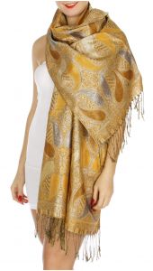 serenita D10 Lurex Paisley Pashmina 11 fashionunic