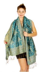 serenita D32 Outlined paisley Pashmina 20 fashionunic