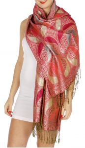 serenita D10 Lurex Paisley Pashmina 06 fashionunic
