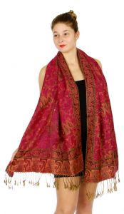 serenita D32 Outlined paisley Pashmina 03 fashionunic