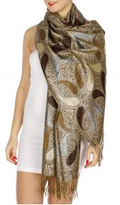 serenita D10 Lurex Paisley Pashmina 03 fashionunic