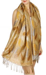 serenita D10 Lurex Paisley Pashmina 11 fashionunic