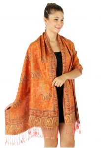 serenita D32 Outlined paisley Pashmina 07 fashionunic