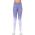 SERENITA E38A Workout yoga long leggings ombre print Lavender