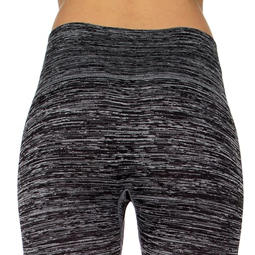 SERENITA E36A Workout yoga long leggings ombre print Black/Coral