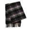 SERENITA O61B Plaid cashmere feel scarf BL/GN fashionunic
